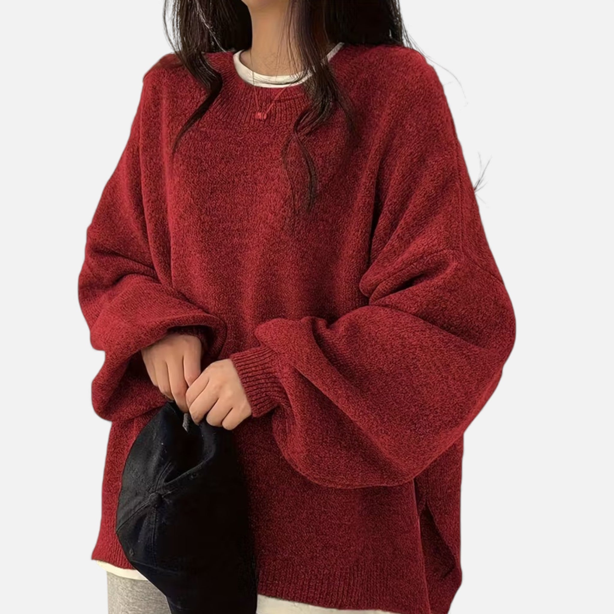 Kozori | Women’s Long-Sleeve Crew Neck Sweater