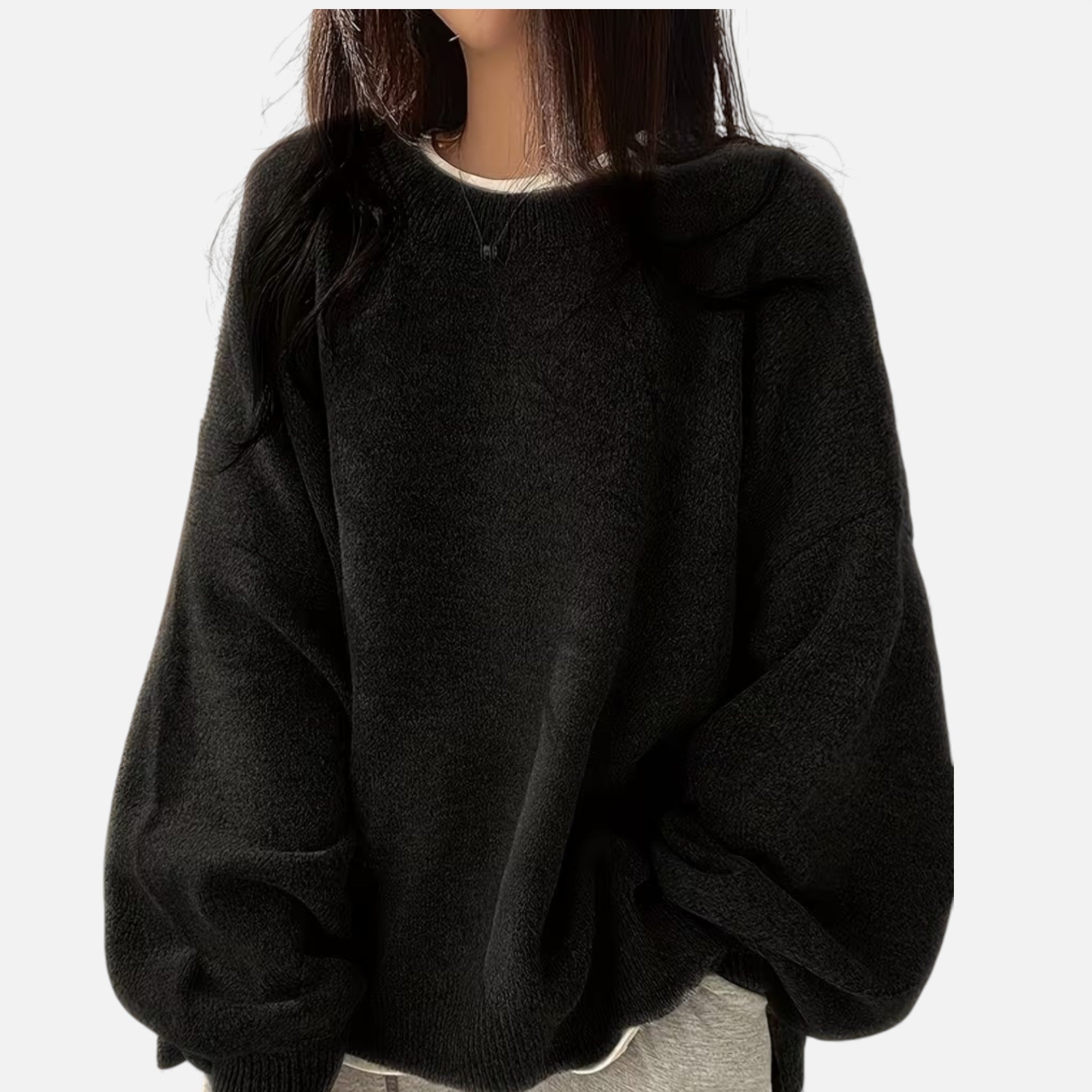 Kozori | Women’s Long-Sleeve Crew Neck Sweater