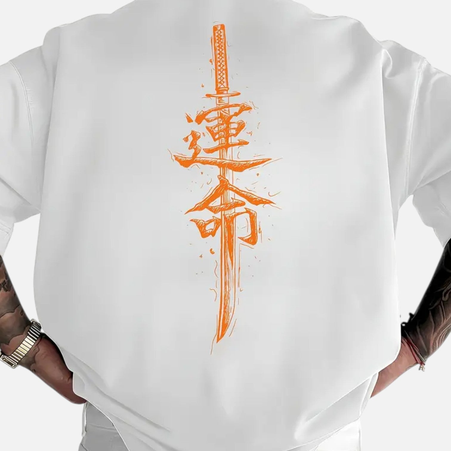 Kozori | Samurai Sword Oversized Graphic Tee